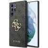 Guess GUHCS23L4GMGGR S23 Ultra S918szary/grey hardcase 4G Big Metal Logo